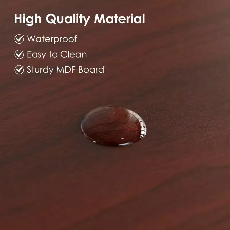 Meuble de Support pour Platine Vinyle, Table pour Platine Vinyle, Meuble pour Disques Vinyles pour Salon, Meuble Platine Vinyle avec Pieds en Métal