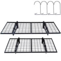 VEVOR Garage Storage Shelving, 2 Pack, 4 x 2 ft Heavy Duty Garage Shelves Wall Mounted, 502 lbs Load Capacity(Total) Garage Storage Rack