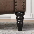 Fauteuil inclinable en similicuir pour salon, chambre à coucher, camping-car