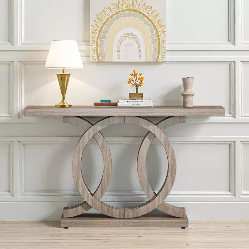 MAYEERTY Versatile Accent Console Table for Living Room Entryway Hallway Decor Display