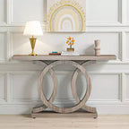 MAYEERTY Versatile Accent Console Table for Living Room Entryway Hallway Decor Display