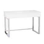 Inman Adjustable Height Sit-Stand Desk - White - SEI