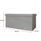 Banc de Rangement Pliant Rembourré Home Design Florence 30
