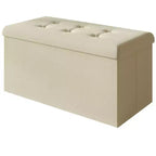 Banc de Rangement Pliant Rembourré Home Design Florence 30