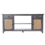 Edderton Media Console with Storage - Grey - SEI