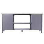 Console média Edderton avec rangement – Gris – SEI