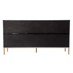 Buffet Marradi avec rangement – Noir – SEI