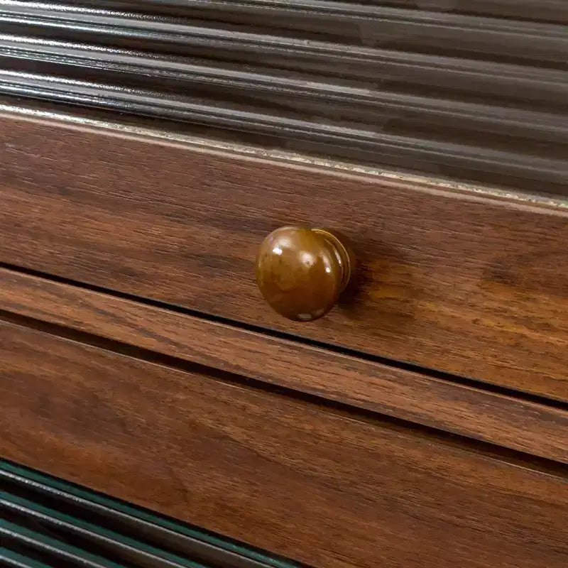 Buffet de cuisine Okak avec 6 portes, armoire de rangement multifonctionnelle avec 1 étagère ouverte et 1 tiroir