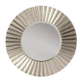 Hessmer Round Decorative Mirror - Silver - SEI