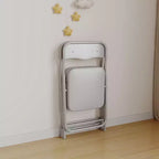 Ensemble table et 2 chaises pliantes pour enfants, avec table et chaises portables avec coussins en PU souple. Aucun assemblage requis