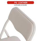 Ensemble table et 2 chaises pliantes pour enfants, avec table et chaises portables avec coussins en PU souple. Aucun assemblage requis