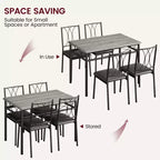 Ensemble table et chaises de salle à manger pour 2, table à manger rectangulaire et chaises, ensemble de table de cuisine en bois avec 2 chaises rembourrées, petit ensemble de table pour appartement