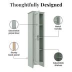 Armoire de rangement à porte unique RealRooms Farmhouse