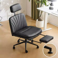 Karl Home | Chaise de bureau blanche de 24,41 pouces