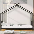 Whisen Twin Size Metal House Platform Bed