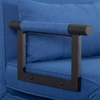 Canapé-lit pliable convertible 4-en-1 MAYEERTY 26, dossier réglable sur 5 positions avec coussin lombaire