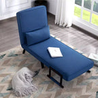 Canapé-lit pliable convertible 4-en-1 MAYEERTY 26, dossier réglable sur 5 positions avec coussin lombaire
