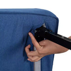 Canapé-lit pliable convertible 4-en-1 MAYEERTY 26, dossier réglable sur 5 positions avec coussin lombaire