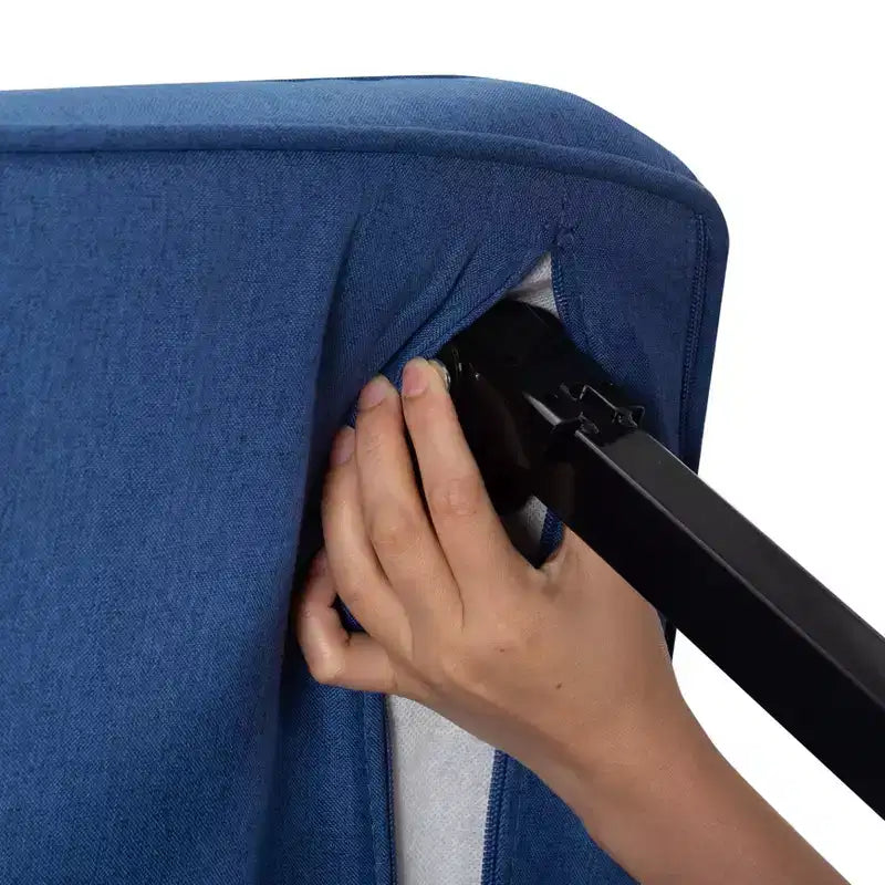 Canapé-lit pliable convertible 4-en-1 MAYEERTY 26, dossier réglable sur 5 positions avec coussin lombaire