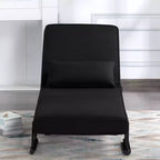 Canapé-lit pliable convertible 4-en-1 MAYEERTY 26, dossier réglable sur 5 positions avec coussin lombaire