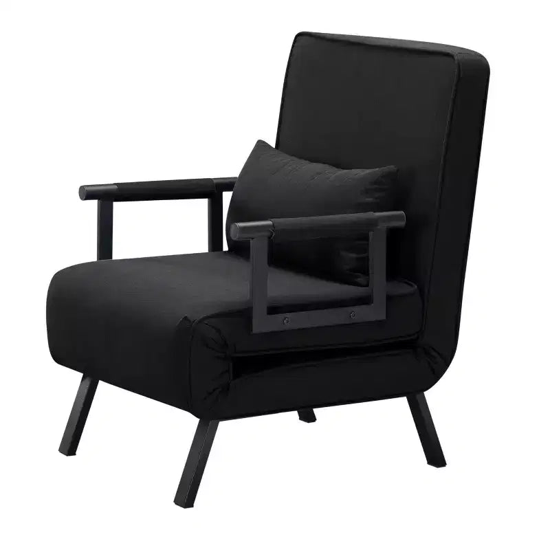 Canapé-lit pliable convertible 4-en-1 MAYEERTY 26, dossier réglable sur 5 positions avec coussin lombaire