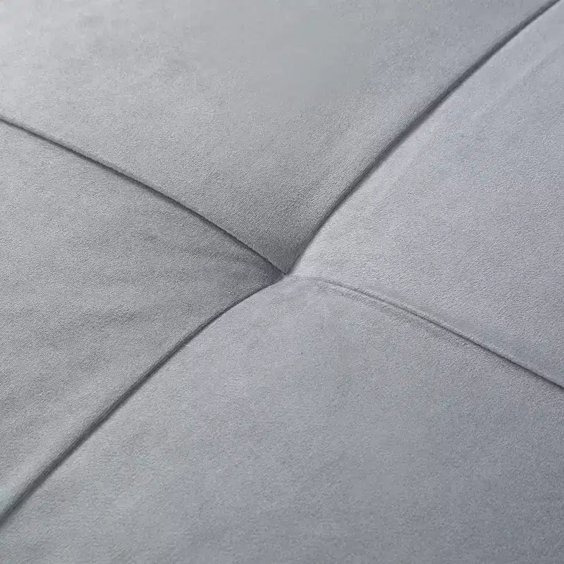 MAYEERTY 34.3 Fauteuil convertible en velours avec dossier réglable sur 3 positions