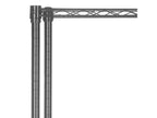 Étagère réglable à 5 niveaux Caesar - HAC1006 - Chrome - Safavieh