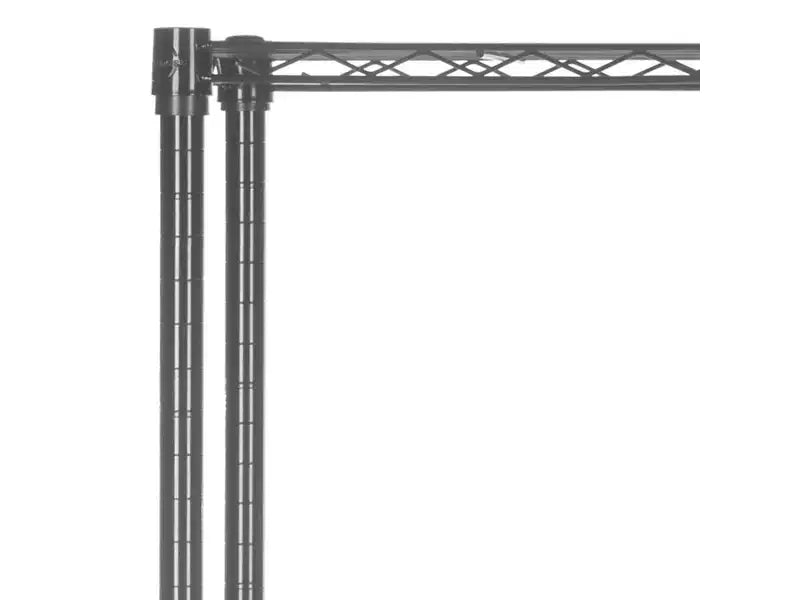 Étagère réglable à 5 niveaux Caesar - HAC1006 - Chrome - Safavieh