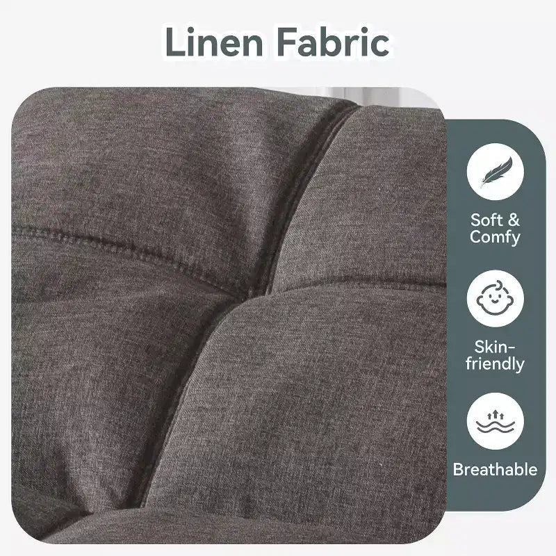 Dyonery 68 Futon Canapé-lit Convertible avec Mousse à Mémoire de Forme, Canapé Pliant, Lit de Repos