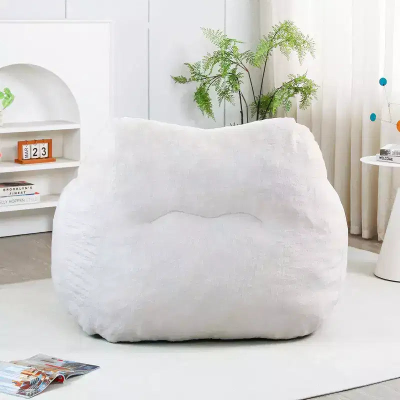 Fauteuil poire avec accoudoirs, rembourrage en mousse haute densité. Canapé paresseux pour adultes dans le salon, la chambre à coucher