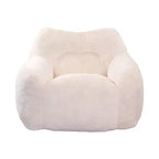 Fauteuil poire avec accoudoirs, rembourrage en mousse haute densité. Canapé paresseux pour adultes dans le salon, la chambre à coucher