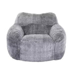 Fauteuil poire avec accoudoirs, rembourrage en mousse haute densité. Canapé paresseux pour adultes dans le salon, la chambre à coucher