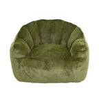 Fauteuil poire avec accoudoirs, rembourré en mousse haute densité. Canapé paresseux, chaise confortable pour adultes dans le salon ou la chambre à coucher pour la lecture.