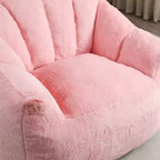 Fauteuil poire avec accoudoirs, rembourré en mousse haute densité. Canapé paresseux, chaise confortable pour adultes dans le salon ou la chambre à coucher pour la lecture.