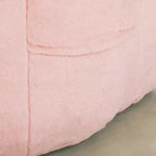 Fauteuil poire avec accoudoirs, rembourré en mousse haute densité. Canapé paresseux, chaise confortable pour adultes dans le salon ou la chambre à coucher pour la lecture.
