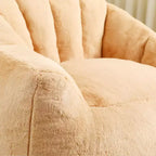 Fauteuil poire avec accoudoirs, rembourré en mousse haute densité. Canapé paresseux, chaise confortable pour adultes dans le salon ou la chambre à coucher pour la lecture.