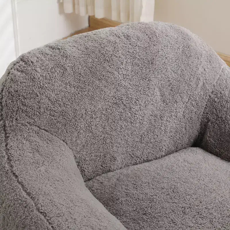 Fauteuil Poire pour Adultes, Géant Confortable au Design Spacieux, Canapé avec Accoudoirs, Rempli de Mousse à Mémoire de Forme pour Salon et Chambre