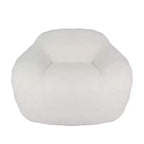 Fauteuil Poire pour Adultes, Géant Confortable au Design Spacieux, Canapé avec Accoudoirs, Rempli de Mousse à Mémoire de Forme pour Salon et Chambre