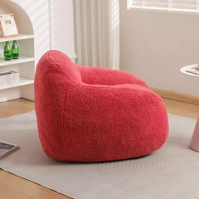 Fauteuil Poire pour Adultes, Géant Confortable au Design Spacieux, Canapé avec Accoudoirs, Rempli de Mousse à Mémoire de Forme pour Salon et Chambre