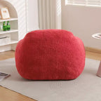Fauteuil Poire pour Adultes, Géant Confortable au Design Spacieux, Canapé avec Accoudoirs, Rempli de Mousse à Mémoire de Forme pour Salon et Chambre