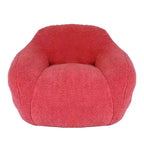 Fauteuil Poire pour Adultes, Géant Confortable au Design Spacieux, Canapé avec Accoudoirs, Rempli de Mousse à Mémoire de Forme pour Salon et Chambre