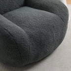 Fauteuil Poire pour Adultes, Géant Confortable au Design Spacieux, Canapé avec Accoudoirs, Rempli de Mousse à Mémoire de Forme pour Salon et Chambre