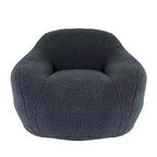 Fauteuil Poire pour Adultes, Géant Confortable au Design Spacieux, Canapé avec Accoudoirs, Rempli de Mousse à Mémoire de Forme pour Salon et Chambre
