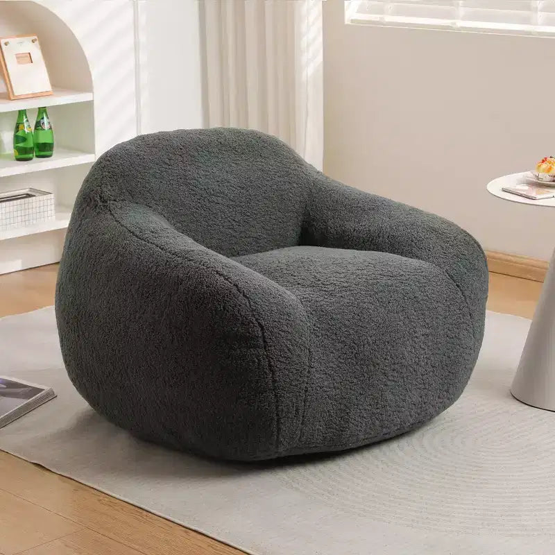 Fauteuil Poire pour Adultes, Géant Confortable au Design Spacieux, Canapé avec Accoudoirs, Rempli de Mousse à Mémoire de Forme pour Salon et Chambre