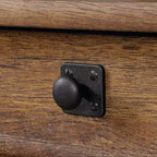 HomeStock 56.5 po H Bureaux d'ordinateur en bois couleur marron avec tiroir universel