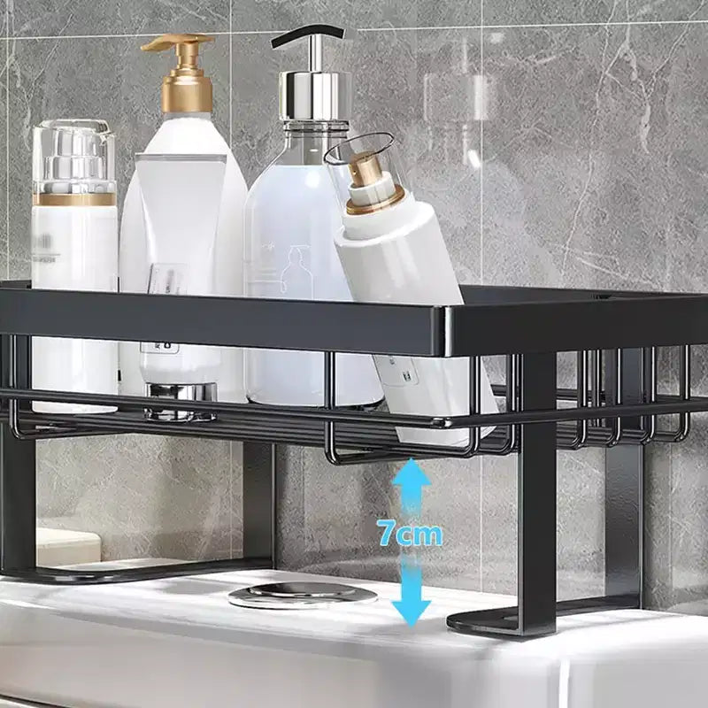 Étagère de rangement sur pied GustoWave pour toilettes de salle de bain