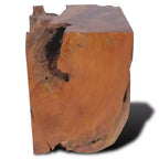vidaXL Tabouret Marron Bois de teck massif