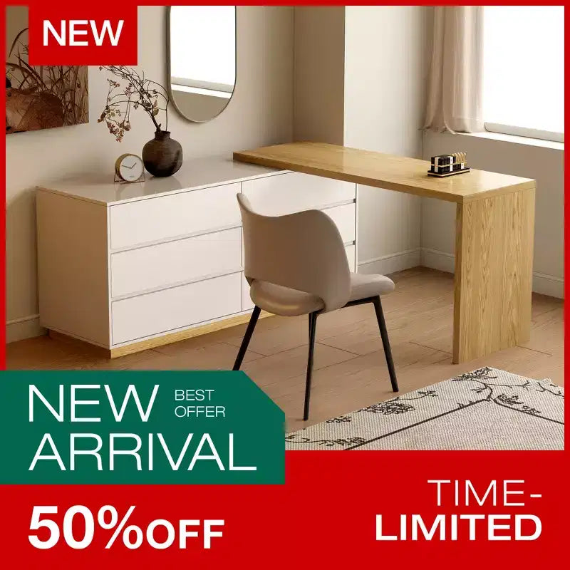 Commode extensible moderne Luck Live avec six tiroirs de rangement