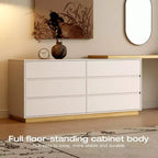 Commode extensible moderne Luck Live avec six tiroirs de rangement