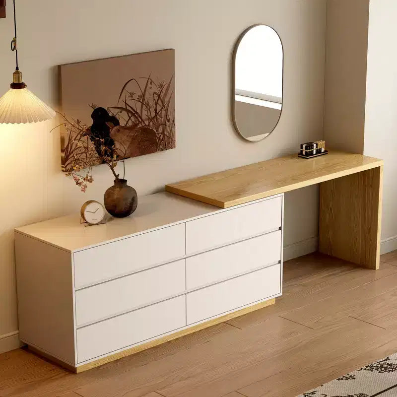 Luck Live Modern Stretchable Dresser with Six Storage Drawers